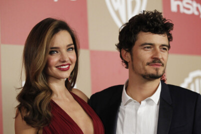 VAR GIFT: Orlando Bloom og Miranda Kerr var gift i tre år, før de gikk hver til sitt. Paret har ett barn sammen. Foto: Mario Anzuoni / REUTERS / NTB Scanpix. VAR GIFT: Orlando Bloom og Miranda Kerr var gift i tre år, før de gikk hver til sitt. Paret har ett barn sammen. Foto: Mario Anzuoni / REUTERS / NTB Scanpix.